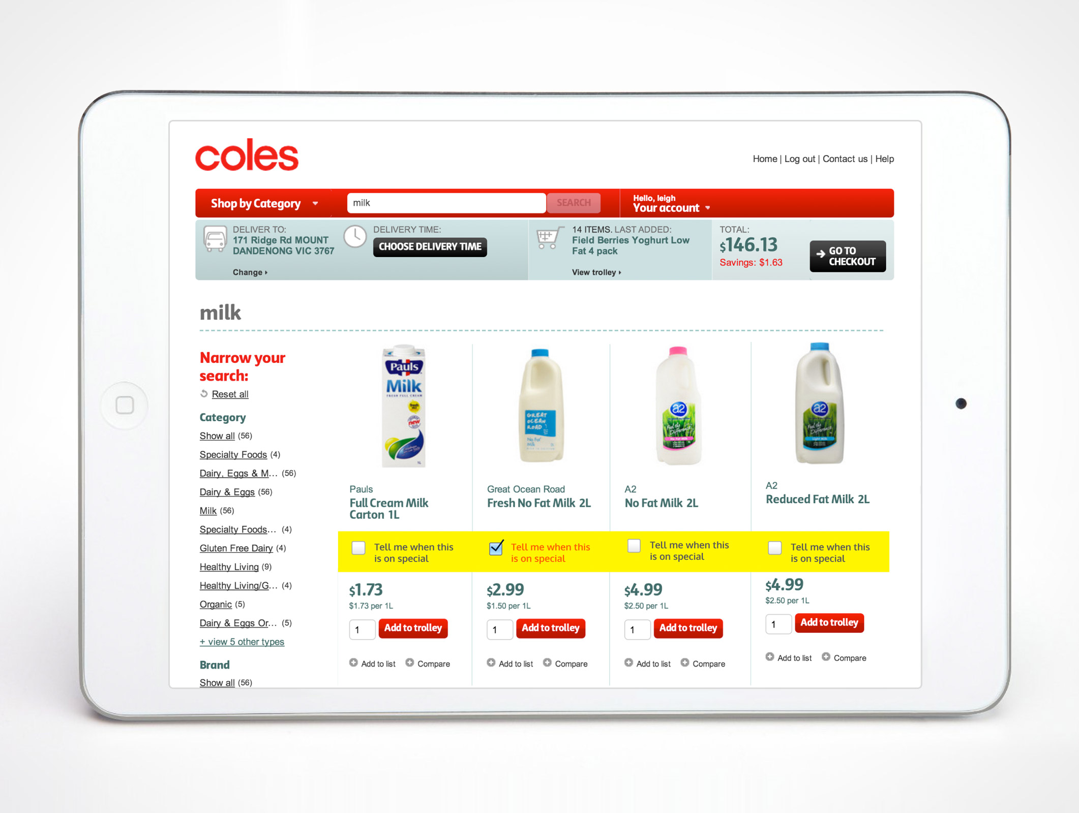 Coles Online